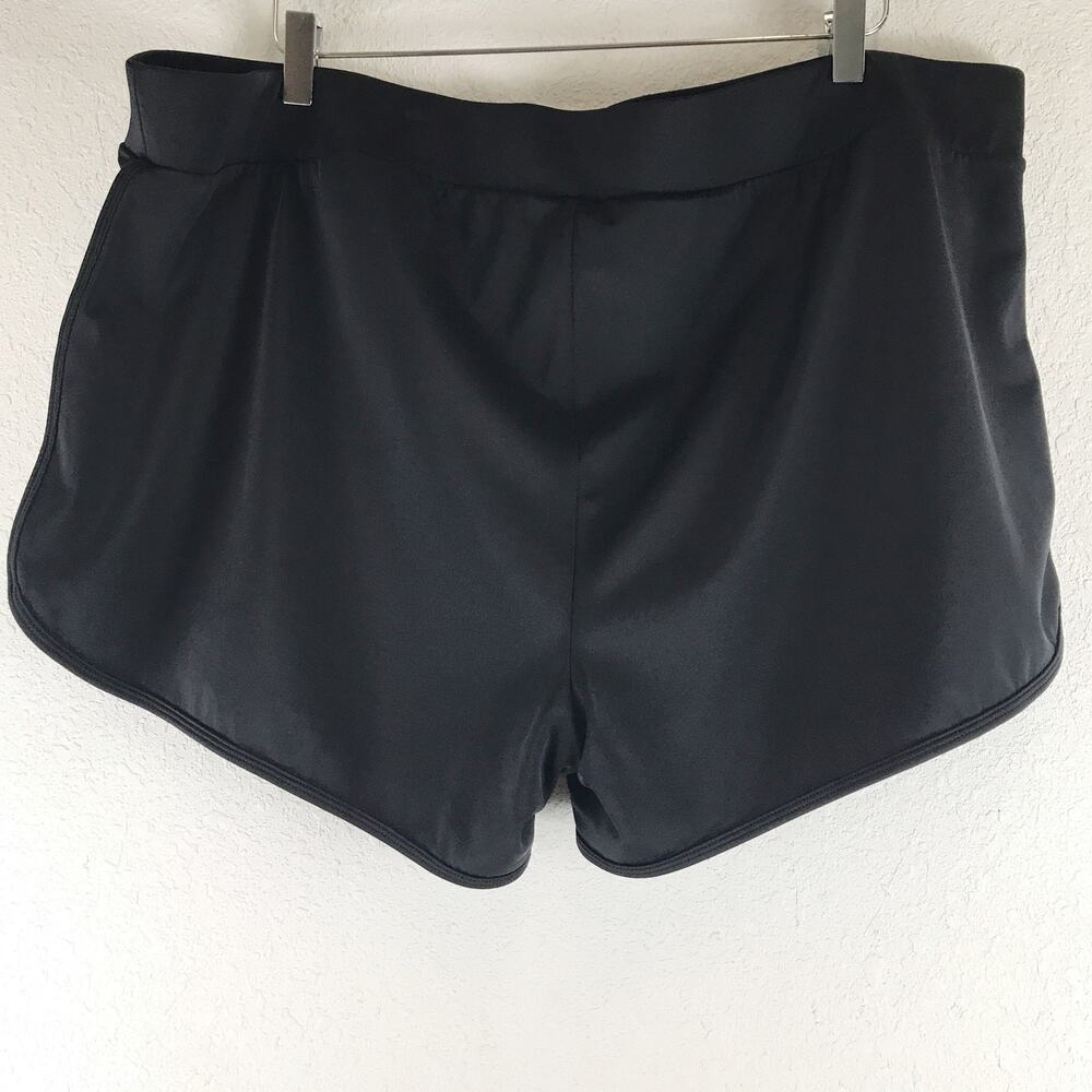 Torrid High Rise 4 Inch Swim Short Black Beach Pull-on Plus Size 4X